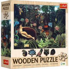 Trefl Wooden Puzzle - Az Álom - Henri Rousseau 200 db-os 20253 (GXP-926718) puzzle, kirakós