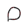 Trelock BC 115 integrált, kulcsos láncos zár, 110 cm x 4 mm, fekete