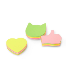 Trendhaus GmbH Trendhaus öntapadós mini jegyzettömb, 100 lapos, 6 féle post-it