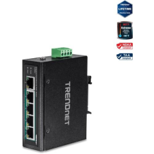 Trendnet 5 portos Fast Ethernet POE+ Switch (TI-PE50) (TI-PE50) - Ethernet Switch hub és switch