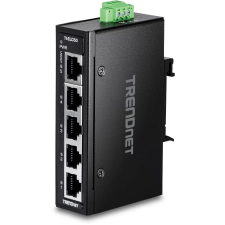 Trendnet TI-ELC50 DIN-sínre szerelhető ipari switch (TI-ELC50) hub és switch