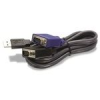 Trendnet TK-CU06 D-SUB 15pin USB M/M KVM tkábel 1.8m fekete (TK-CU06) (TK-CU06)