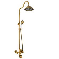  Trendy's zuhanyoszlop, antikolt bronz fürdőkellék