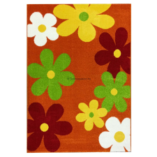  Trendy Kids Narancs virágos D236A szőnyeg 200x280 cm lakástextília