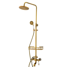 TRENDY S Trendy zuhanyoszlop, antik bronz, kerámia fürdőkellék