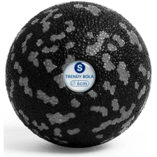 Trendy Sport Masszázs labda Trendy Bola fekete-szürke 6 cm fitness eszköz