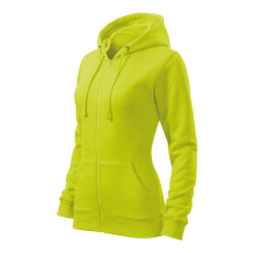  Trendy Zipper felső női lime 2XL