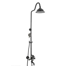  TRENDY zuhanyoszlop, három funkcióval, antik fekete jade fürdőkellék