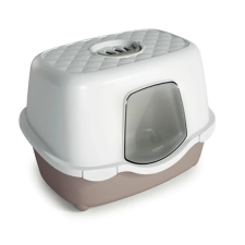  Trés Chic Fedeles Macska Wc 56x39x39cm Fehér/Világosszürke macskatoalett