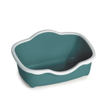  Trés Chic Macska Wc 56x38,5x26cm Fehér/Zöld macskatoalett