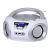  Trevi CMP 544BT hordozható fehér Bluetooth/FM/USB/AUX/CD boombox