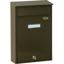 Trezor POSTALÁDA KÜLTÉRI 33,5X27X7 CM BARNA I. postaláda