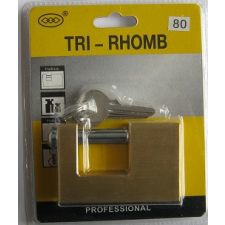 TRI-RHOMB Lakat Egyenes Kengy. Réz 80Mm 3K. Bx980 Bliszteres zár és alkatrészei