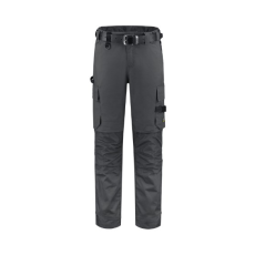 TRICORP ADLT62 TWILL CORDURA STRETCH Munkanadrág (sötétszürke, 50, hosszított)