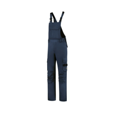 TRICORP Bib &amp; Brace Twill Cordura kantáros munkanadrág unisex tengerészkék 50