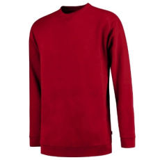 TRICORP Felső unisex Sweater Washable 60 °C T43 piros 3XL méret