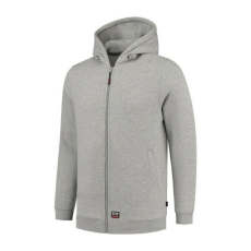TRICORP Hooded Sweat Jacket Washable 60°C felső unisex grey melange 2XL