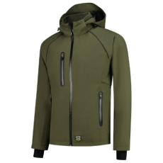 TRICORP Kabát unisex Tech Shell T54 army 2XL méret