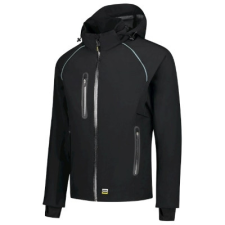TRICORP Kabát unisex Tech Shell T54 fekete L méret munkaruha