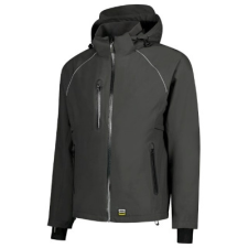 TRICORP Kabát unisex Tech Shell T54 sötétszürke 4XL méret munkaruha