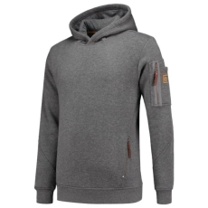 TRICORP Premium Hooded Sweater felső férfi stone melange S