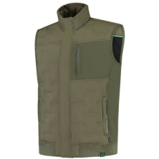 TRICORP Puffer Bodywarmer Rewear mellény unisex army M