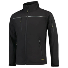 TRICORP Softshell kabát unisex Luxury Softshell T53 fekete 2XL méret munkaruha