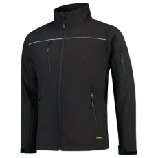 TRICORP Softshell kabát unisex Luxury Softshell T53 fekete 5XL méret