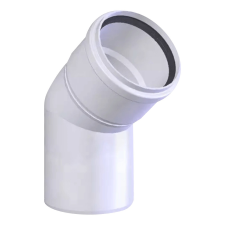 Tricox PKÖ202 egyfalú könyök 45° PPs 80mm hűtés, fűtés szerelvény