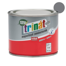Trilak Trinát magasfényű zománcfesték 200 - szürke - 0,5 l zománcfesték