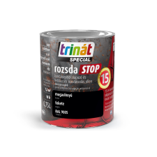 Trinát Rozsdastop  magasfényű 9005 fekete 0,75 l zománcfesték