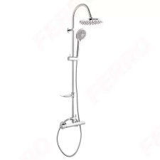  Trinity Termosztatikus Zuhanyrendszer - Króm - 150cm fürdőkellék
