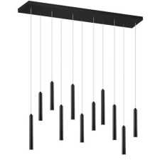 Trio 321611132 Tubular 2W 220lm 3000K fekete függesztett lámpatest világítás