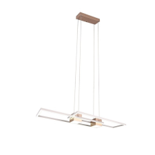 Trio Albany barna LED függesztett lámpa (TRI-347710465) LED 1 izzós IP20 világítás