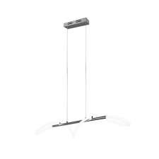 Trio Argos króm-fehér LED függesztett lámpa (TRI-R32361106) LED 1 izzós IP20 világítás