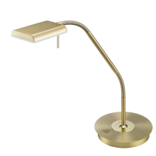 Trio Bergamo sárgaréz LED asztali lámpa (TRI-520910108) LED 1 izzós IP20 világítás