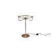 Trio Charivari sárgaréz LED asztali lámpa (TRI-521210108) LED 1 izzós IP20