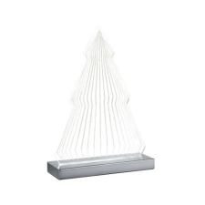 Trio Fir 7W 28cm átlátszó/króm asztali lámpa világítás