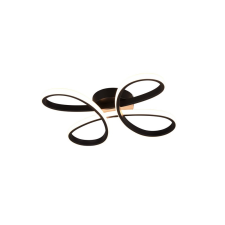 Trio Fly fekete LED mennyezeti lámpa (TRI-645610132) LED 1 izzós IP20 világítás