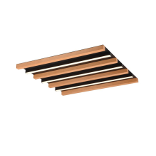 Trio Fontana barna-fekete LED mennyezeti lámpa (TR-648914532) LED 1 izzós IP20 világítás