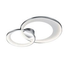Trio Granada króm-fehér LED mennyezeti lámpa (TRI-673890206) LED 1 izzós IP20 világítás
