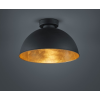 Trio Jimmy fekete-arany mennyezeti lámpa (TRI-R60121002) E27 1 izzós IP20