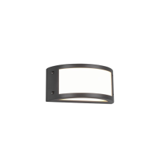 Trio Kendal antracit-fehér LED kültéri falikar (TRI-R22151142) LED 1 izzós IP54 kültéri világítás