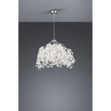 Trio Leavy függeszték króm, fehér E27 1 izzós világítás