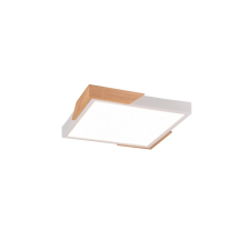 Trio Meta fehér-natúr LED mennyezeti lámpa (TRI-R67191131) LED 1 izzós IP20 világítás