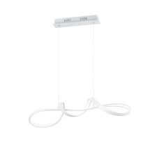 Trio Perugia függeszték matt fehér LED izzós 4500lm 4000K világítás