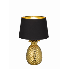 Trio Pineapple arany-fekete asztali lámpa (TRI-R50431079) E27 1 izzós IP20 világítás
