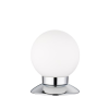 Trio Princess króm-fehér LED asztali lámpa (TRI-R52551906) LED 1 izzós IP20