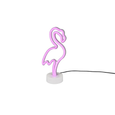 Trio r55240101 flamingo 32,5 cm usb asztali lámpa világítás