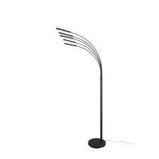 Trio Reed fekete LED állólámpa (TRI-R41031532) LED 5 izzós IP20 világítás